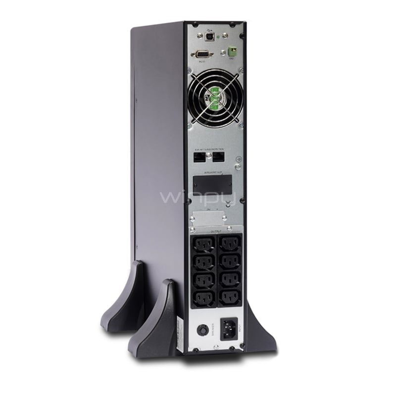 UPS Enersafe ESOL RTH-C Online (1kVA / 900W, Monofásica, 8 salidas C13)