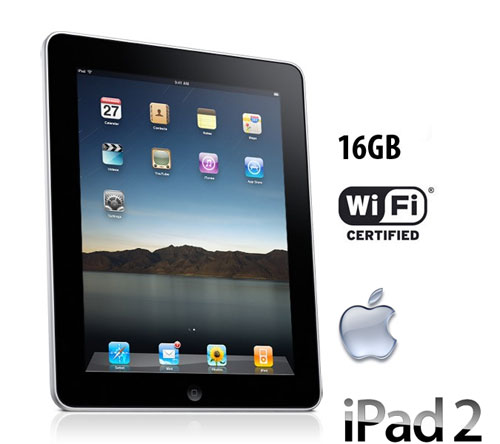 iPad 2 Wi-Fi 16GB MC769J/A ブラック Apple iPad 2™ MC769CI/A WiFi® | MC769CI/A
