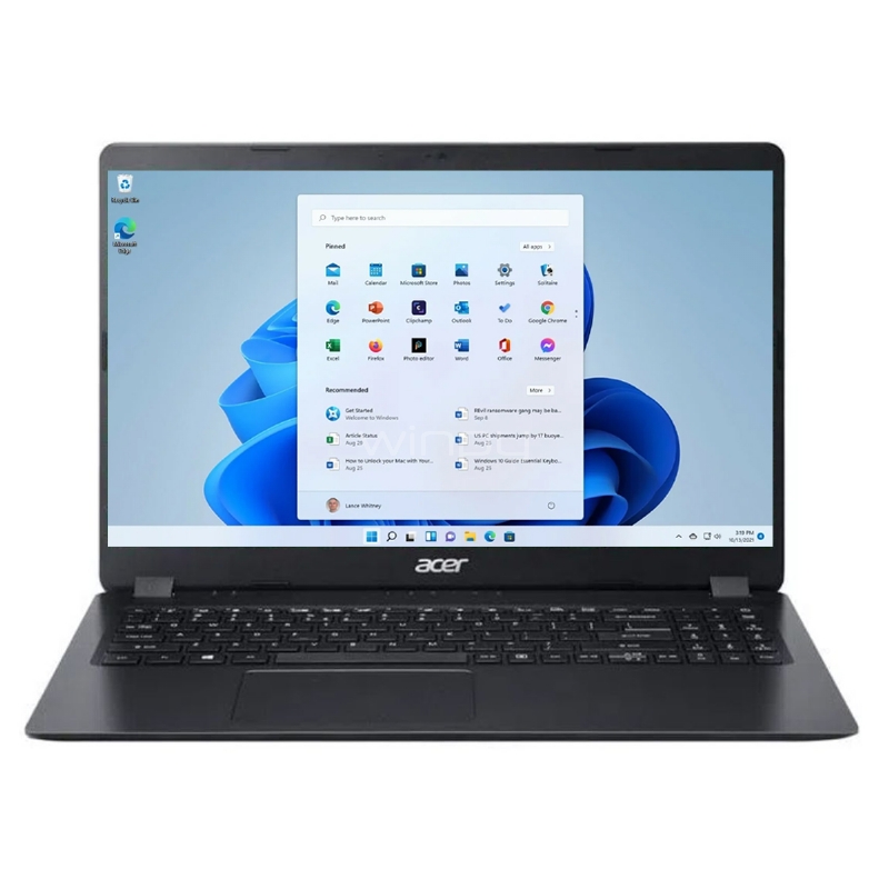 Notebook Acer Aspire 3 A315 de 15.6“ (i3-1005G1, 8GB RAM, 512GB SSD, Win11)