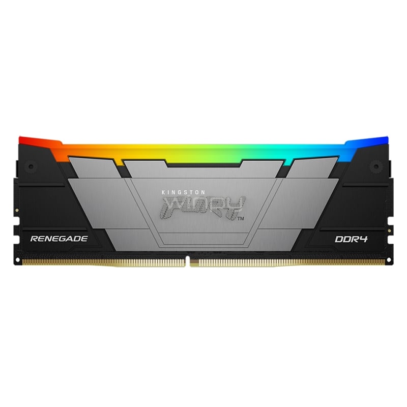 Memoria RAM Kingston Fury Renegade RGB de 32GB (DDR4, 3600MHz, CL18, DIMM)