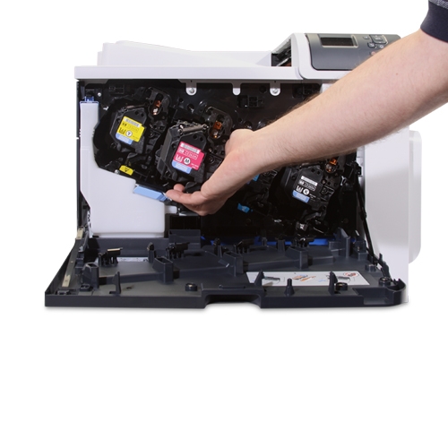 HP LaserJet CP4525dn Láser Color Workgroup