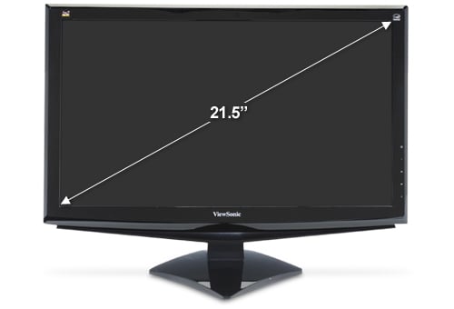 Monitor Viewsonic VA2248m-LED Full HD 1080p VGA & DVI