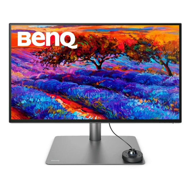 Monitor BenQ Designer PD Series de 27“ (IPS, 4K, HDR10, D-Port+HDMI, Vesa)