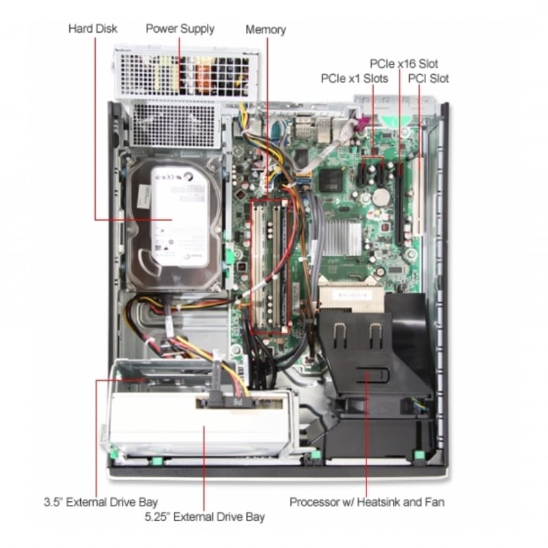 Computador HP Compaq 6200 Pro (SFF, Pentium G630, 4GB DDR3, 500GB 7200RPM, monitor LCD Samsung 18.5, FreeDOS)