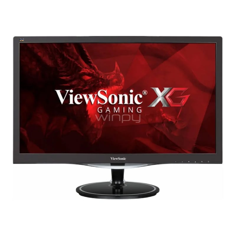 Monitor Gamer ViewSonic VX2457-MHD de 24“ (TN, Full HD, 75Hz, 2ms, D-Port+HDMI+VGA, FreeSync) - OUTLET