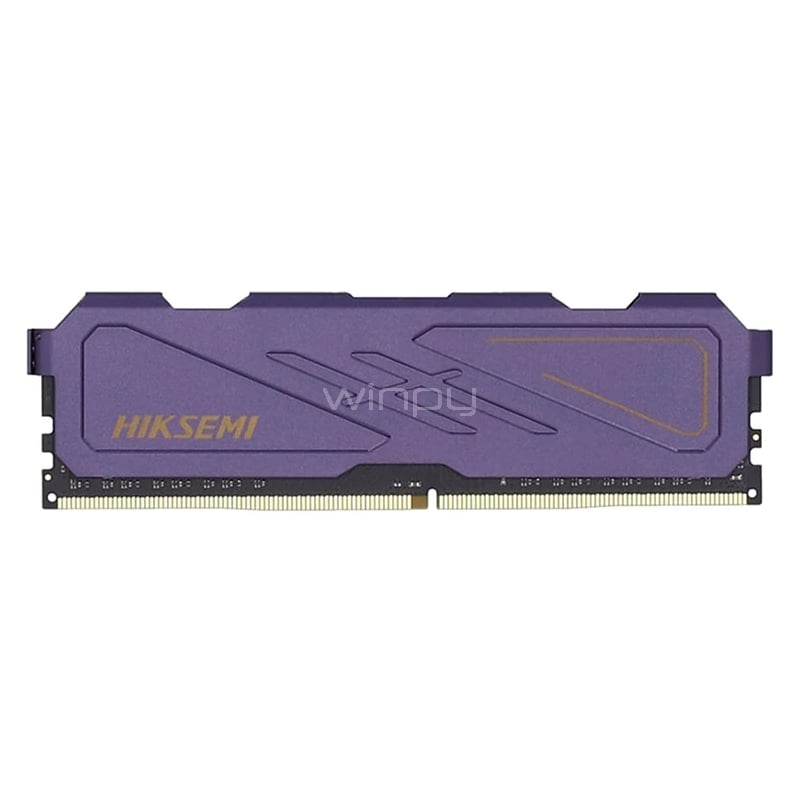 Memoria RAM Hiksemi ARMOR de 16GB (DDR4, 3200MHz, DIMM, Morado)