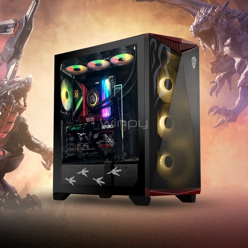 Computador Gamer Armor Hunter (i7-14700KF, RTX 4060 Ti, 64GB DDR5, 1TB NVMe, FreeDOS)