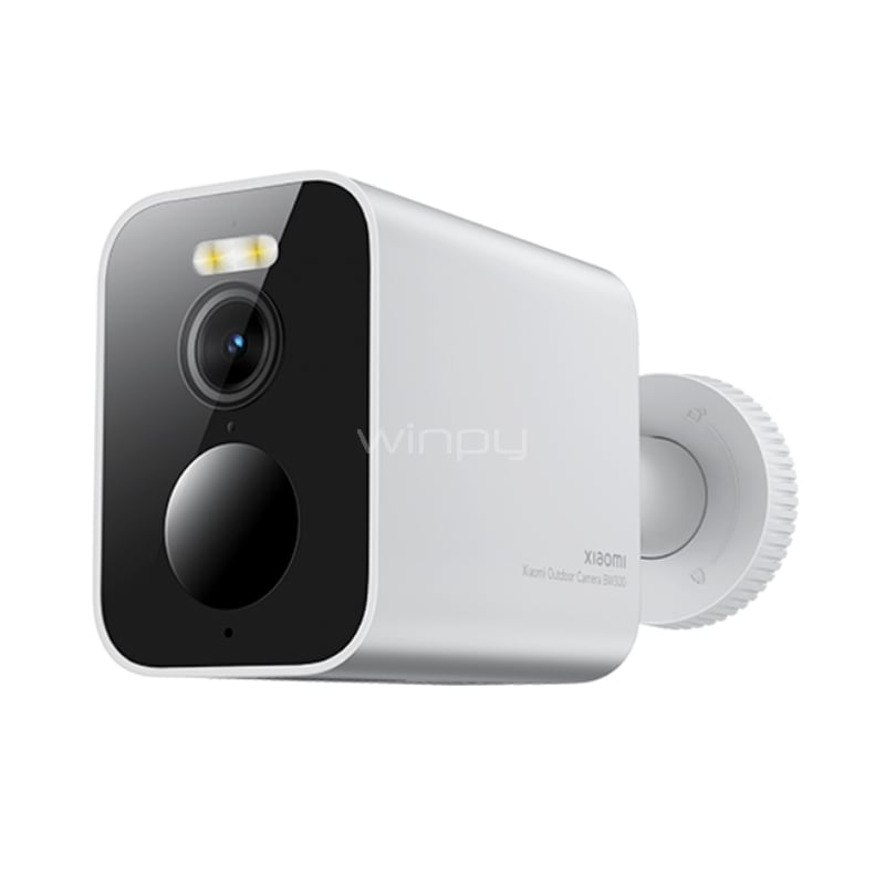 Cámara de Seguridad Xiaomi Outdoor BW300 (3MP, 2K, Visión 130°, IP67, Blanco)