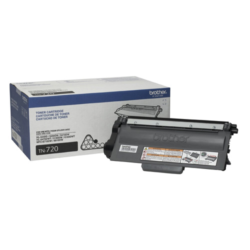 Cartucho Toner Brother TN750 de alto rendimiento (8.000 páginas, Negro)