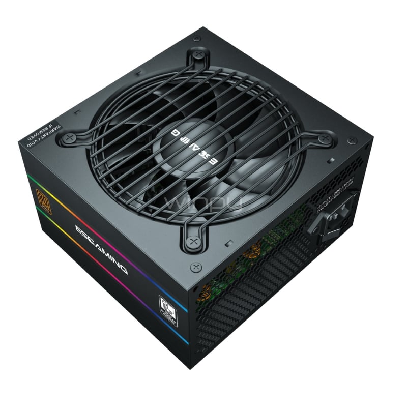 Fuente de Poder EsGaming de 650W (ATX, 80+ Bronce)