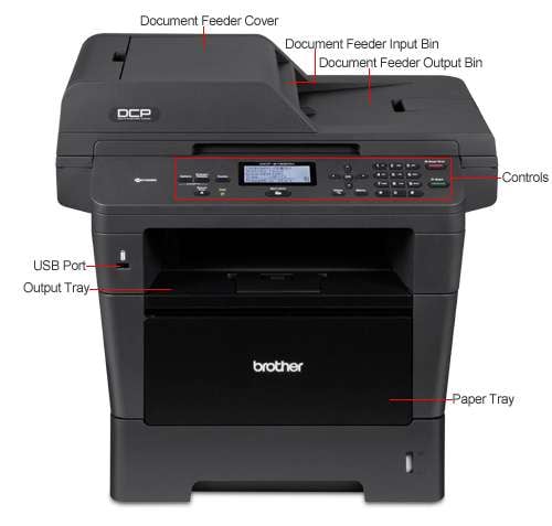 Brother multifuncional Láser DCP-8155DN 