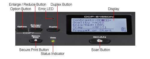 Brother multifuncional Láser DCP-8155DN 