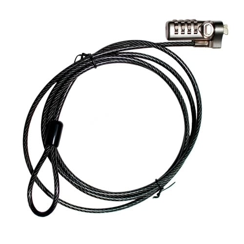 Candado de Seguridad Exelink NanoSaver (Llave, 1.8 metros, Acero Reforzado)