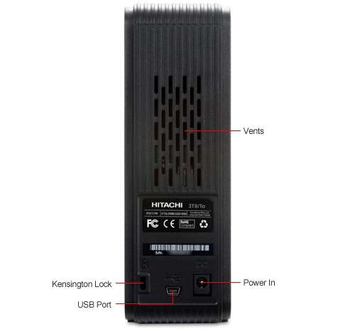 Disco duro Hitachi Touro 4 Tera USB 3.0