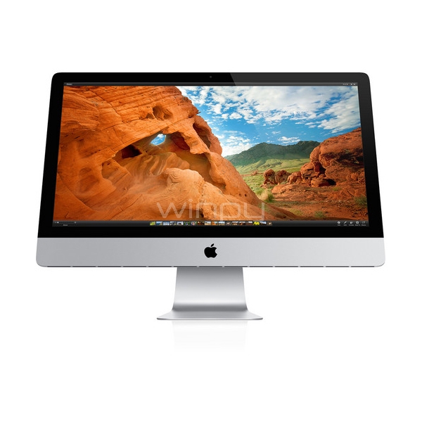 iMac Apple 21.5 (i5, 2.7 GHz, 8GB, 1Tera, Intel Iris Pro, OS Sierra, finales de 2013)