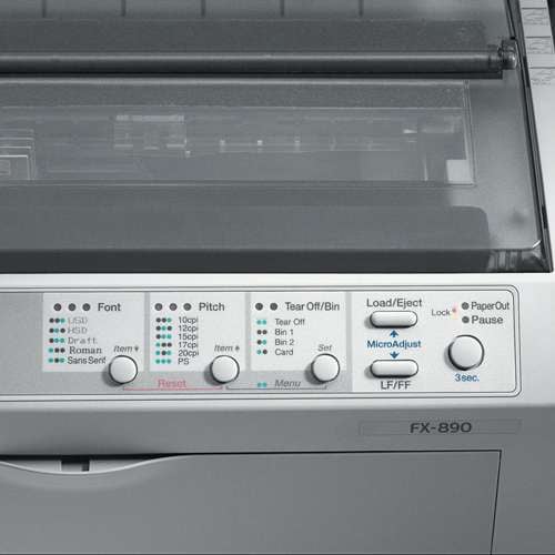 Impresora matriz de punto epson  FX-890 negra