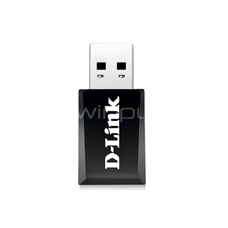 adaptador inalámbrico d-link ac1200 wi-fi ac (doble banda, mu-mimo, 867mbps, usb 3.0)