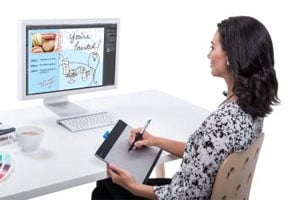 Tablet Digitalizadora Wacom Intuos Pen y Touch Medium