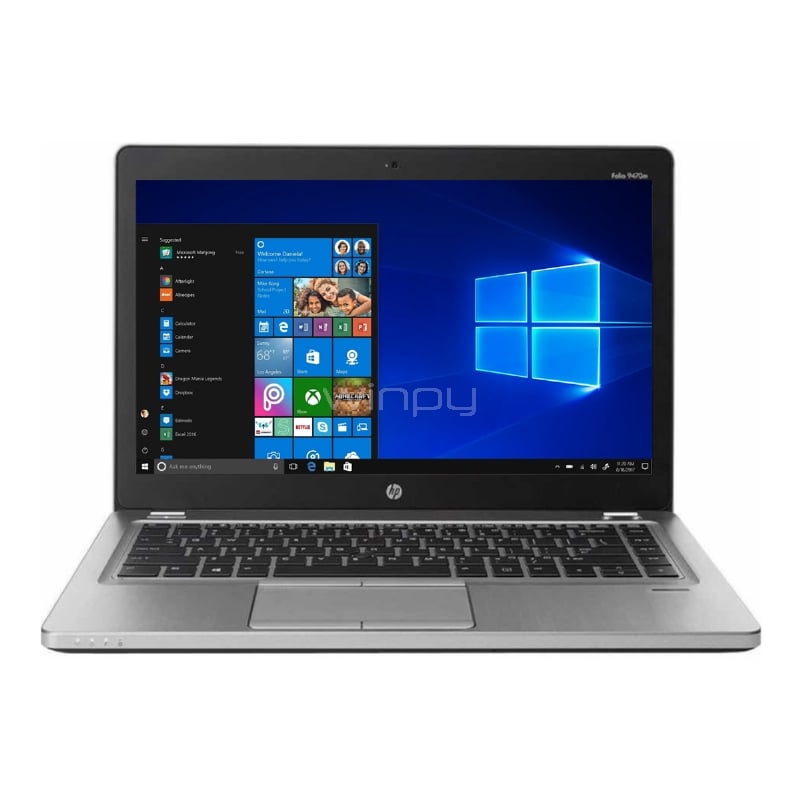 ultrabook hp folio 9470m (i5-3337u, 8gb ram, 240gb ssd, win 10pro)