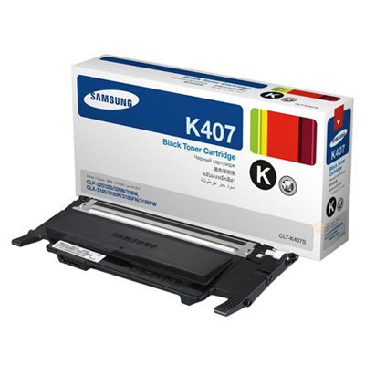 Toner Samsung CLT-K407S Negro
