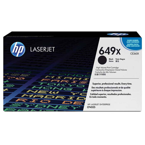 Toner HP Cartucho de tóner original LaserJet HP 649X negro Noir main image 0