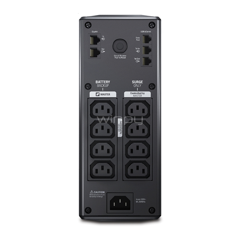 UPS APC Power-Saving Back Pro 900 Interactiva (900VA/540W, 230V, 4 Salidas C13)
