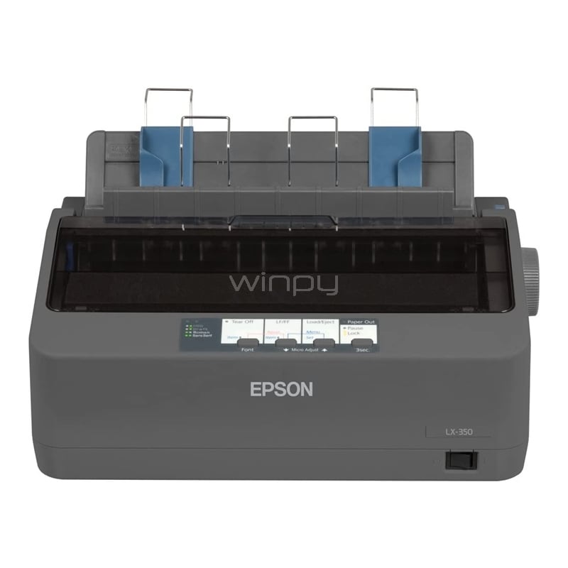Impresora Epson LX-350 Matricial (Bidireccional, 9 agujas, 80/160cpl, USB/Paralelo)