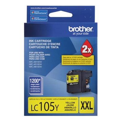 Cartucho tinta Brother LC505Y Amarillo