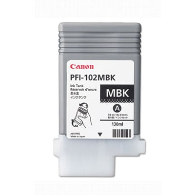 Tinta canon Mate Negro Tanque PFI-102MBK