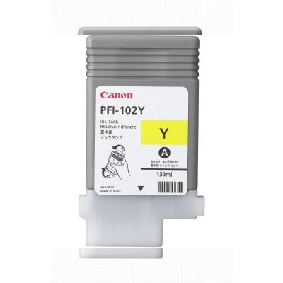 Tinta canon amarillo Tanque PFI-102Y