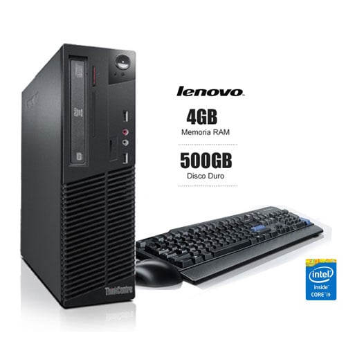 Computador Lenovo Thinkcentre m73 ( i5-4440, 8GB RAM, 500GB HDD, Win10 Pro)