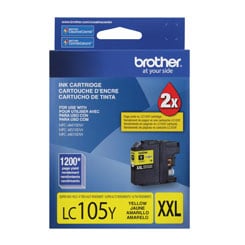 Cartucho de tinta Brother amarillo LC105Y