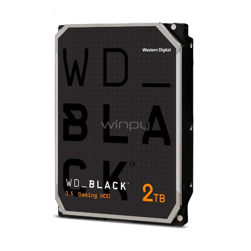 Disco duro Western Digital Black de 2 Tera (Formato 3.5, SATA, 7200rpm, OEM)