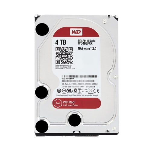 Disco Duro Western Digital RED de 4TB (SATA, 5400rpm, Formato 3.5