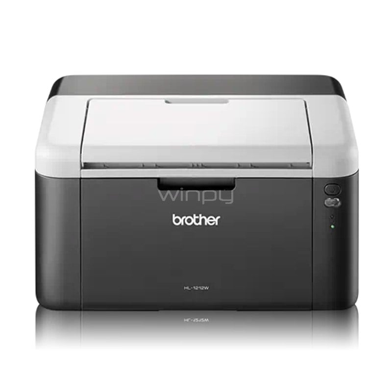 impresora brother hl-1212w láser (b/n, 21 ppm, 600 dpi, wi-fi/usb)