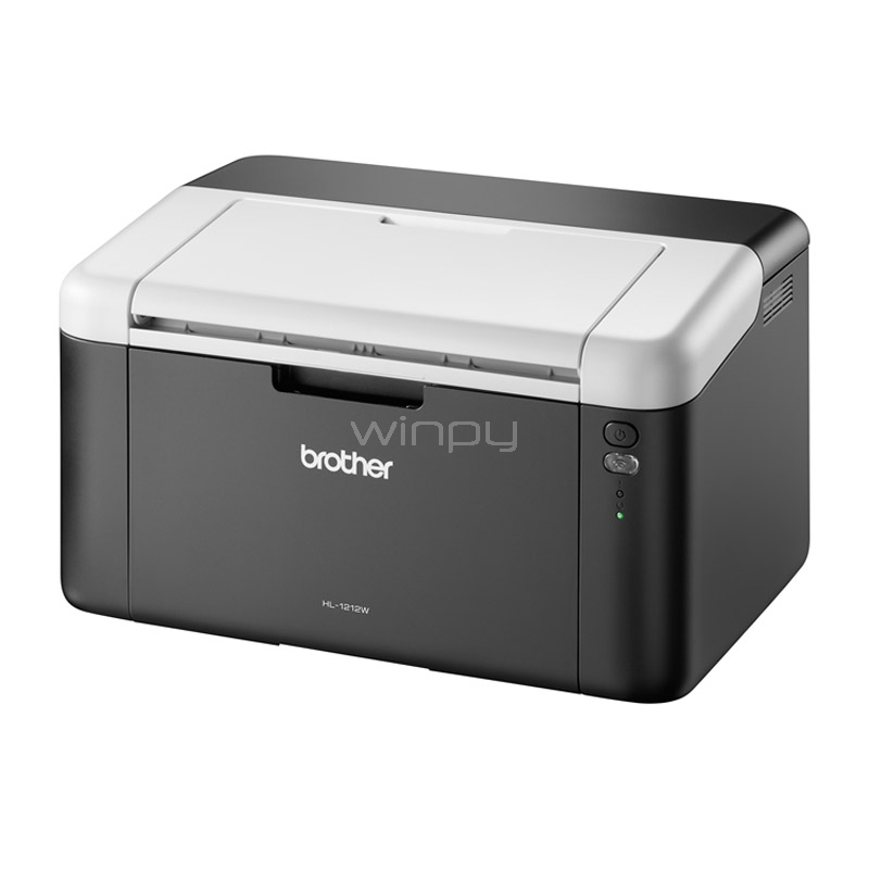 impresora brother hl-1212w láser (b/n, 21 ppm, 600 dpi, wi-fi/usb)