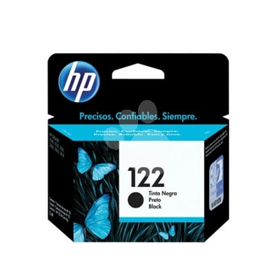 Cartucho de tinta Original HP 122 (Negro, Hasta 120 páginas)