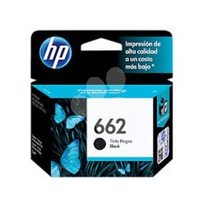 Cartucho  tinta negro HP 662 CZ103AL
