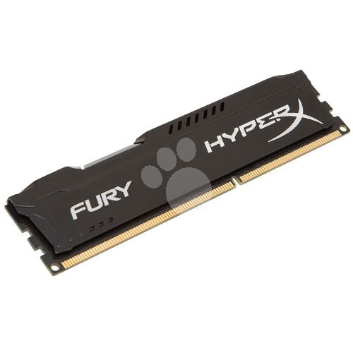 Memoria RAM HyperX FURY BLACK de 8 GB (1866 MHz, DDR3, CL10, DIMM)