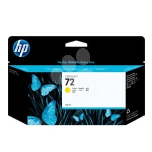 Cartucho de tinta DesignJet HP 72 de 130 ml amarillo (C9373A)