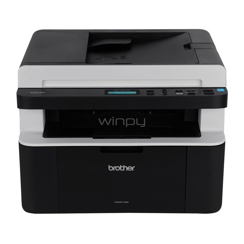 Multifuncional Brother DCP-1617NW Láser (B/N, 21ppm, 600dpi HQ1200, WiFi/USB/Ethernet)