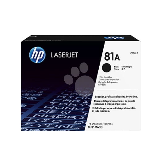Cartucho de tóner original HP 81A CF281A