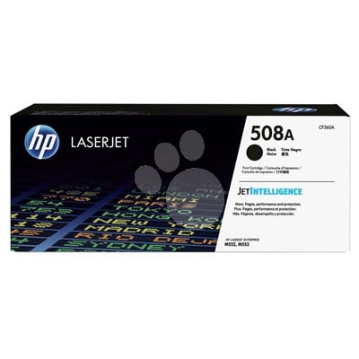 Cartucho de tóner HP 508A LaserJet negro CF360A