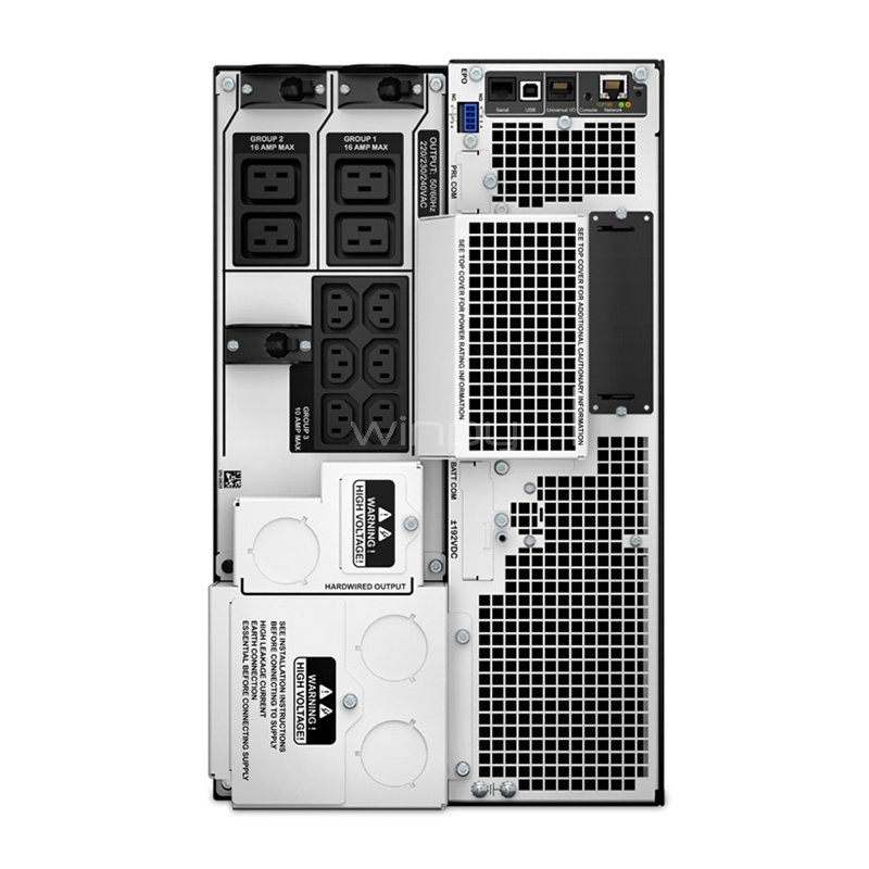 UPS APC Smart SRT8KXLI On-Line (8kVA/8kW, 220-240V, 6 Salidas C13)