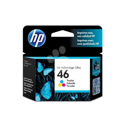 Cartucho Tinta HP46  Tricolor CZ638AL