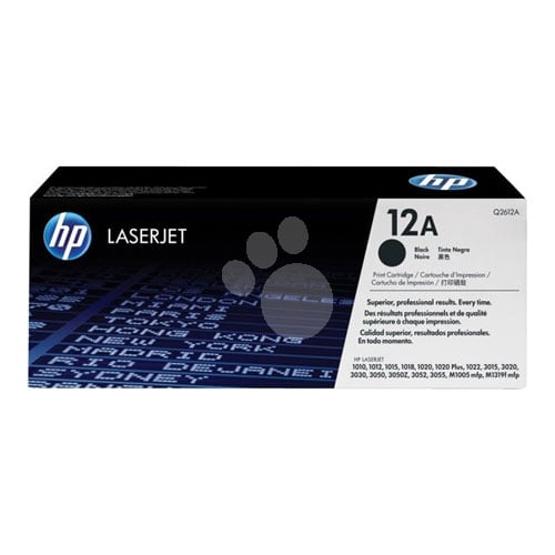 Cartucho tóner hp 12A negro Q2612A