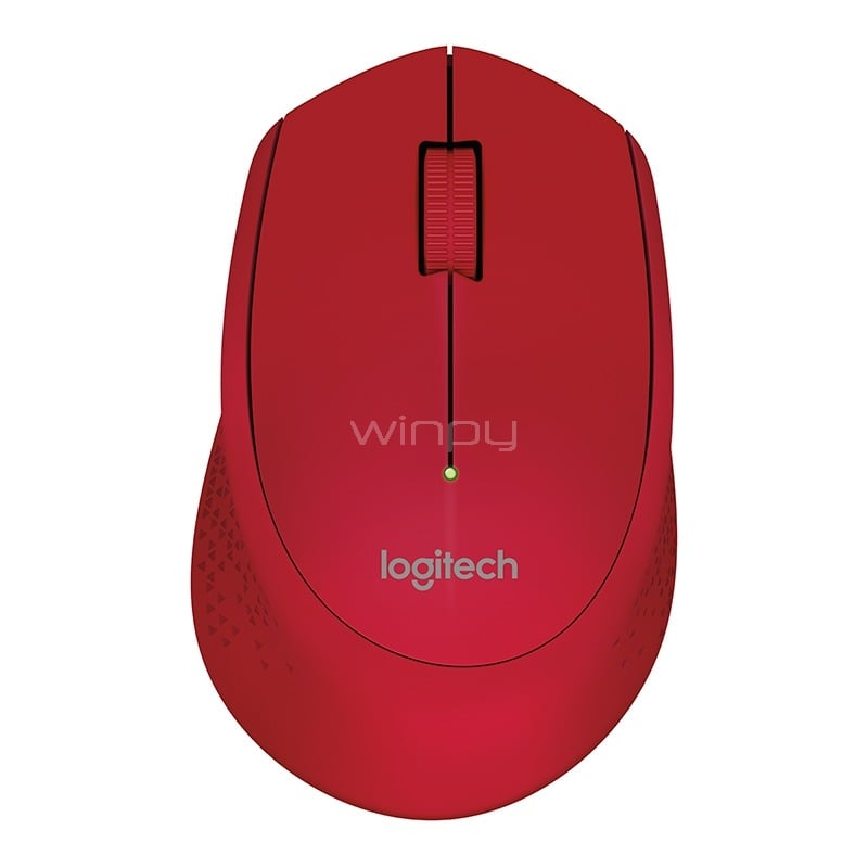 Mouse Logitech M280 Wireless (Dongle USB, Rojo)