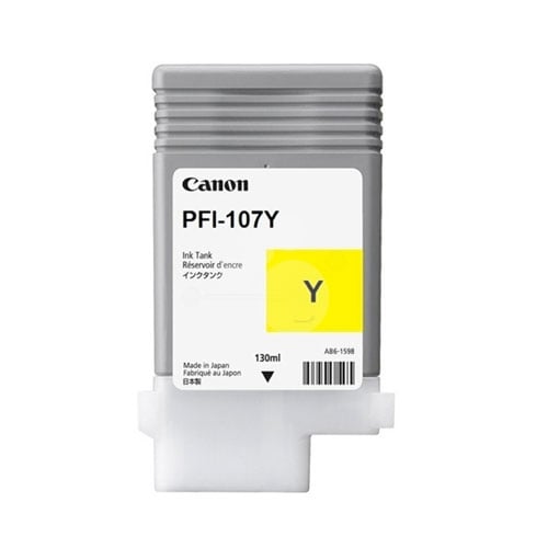 Cartucho de tinta Canon PFI-107Y (Amarillo, 130ml)