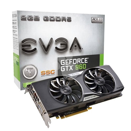 Tarjeta gráfica EVGA GeForce GTX 960