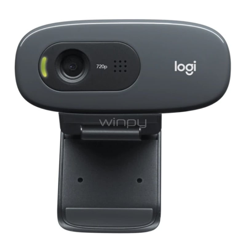 Webcam Logitech C270 HD (720p, 30 fps, Negro)